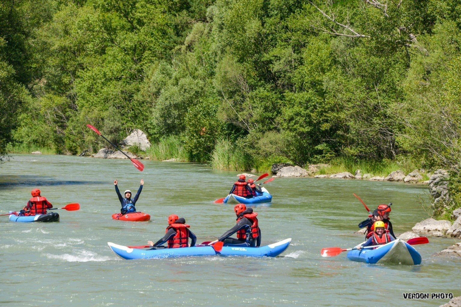 Canoë Kayak dans les gorges du Verdon - Haute Provence Outdoor