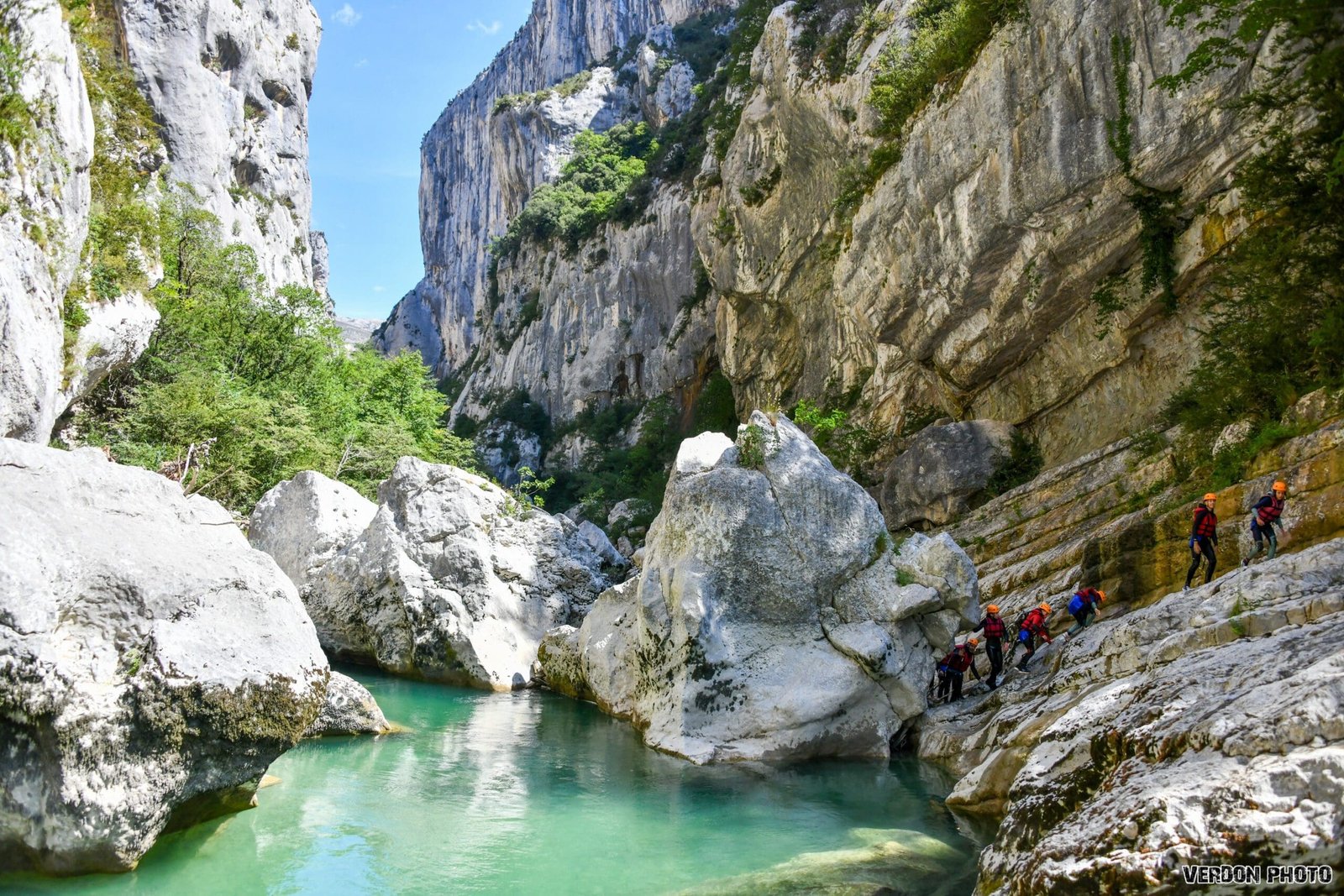 Aquatic hike grand canyon Verdon – The Couloir Samson